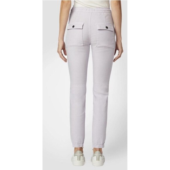 Hudson Los Angeles Womens Lilac Pockets Drawstring Pull On Jogger Pants Size 25 - Picture 12 of 12